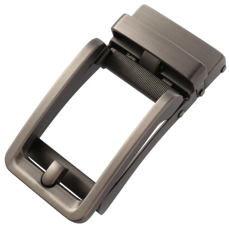 CETIRI 3.5cm Width Genuine Men's Belt Buckle Head, Belt Buckle, Leisure Belt Head Business Accessories Automatic Buckle