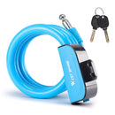 WEST BIKING Bike Lock Anti Theft Security Bicycle Accessories Cable Lock MTB Road Bike Multicolor Cycling Portable Wire Lock
