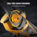 CONENTOOL Mini Chainsaw 8+6 Inch 21V Cordless Electric Chainsaw with Li-ion Battery Handheld Garden Wood Cutting Pruning Machine