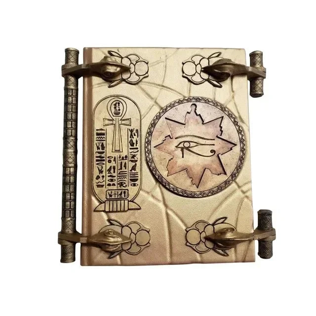 Book of The Dead Ancient Egypt Key of Hamunaptra The Mummy Home Decor Resin Crafts Ornaments Easter Decoration Prop Storage Box