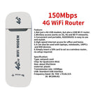 150Mbps USB-WLAN-Adapter-Dongle mit SIM-Kartensteckplatz, drahtloser 4G-Mobilrouter, tragbares Pocket-WiFi-LTE-Modem für Laptop UMPC MID