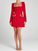 The 'Equinox' Backless Mini Dress