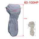 Multiple Specifications Boat Motor Cover Waterproof UV-Proof Full Outboard Motor Cover Fade and Crack Resistant Heavy-Duty 210D