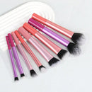 3pcs Makeup Brush Set, Including Angled Eyeliner Brush, Eyebrow Brush, And Ultra-Fine Eyeshadow Brush, Makeup Brush Set, Makeup Brush Kit, Makeup Brush Set, Full Makeup Brushes, Makeup Brush Set, Complete Makeup Tools, Makeup