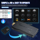 X8 Pro Retro-Videospielkonsole 4K-HDMI-Ausgang Gaming-Stick 10000+ Spiele Unterstützt TF-Kartenerweiterung Controller für PSP/PS1/N64/NDS