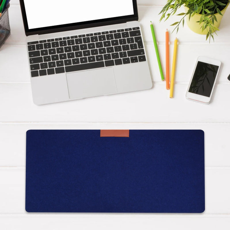 60X30cm Felt Mouse Pad Gaming Mouse Pad Table Mat Soft Foldable Laptop Keyboard Mouse Mat For Office Home Non-slip Pad