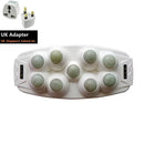Natürliches Jade-Wärmetherapie-Handmassagegerät, therapeutisches Gerät aus Jade für die Körperpflege und Muskelstimulation