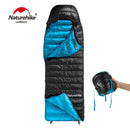 Naturehike CWZ400 CW400 Sleeping Bag Winter Duck Goose Down 550FP 750FP Sleeping Bag Outdoor Camp Thermal Envelope Sleeping Bag