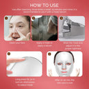 Elysian Aura | 7-Color Wireless LED Facial Therapy Mask | 60 LEDs High-Intensity Photon Skin Care