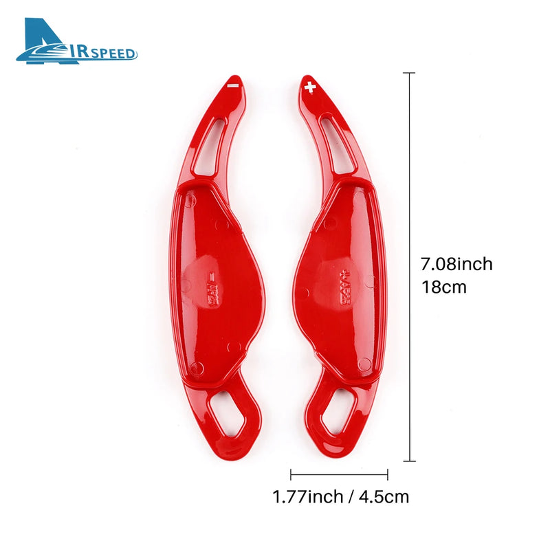 Carbon Abs Car Steering Wheel Paddle Shifter Trim Cover For Land Range Rover Evoque Discovery Sport For Jaguar XF XE Accessories