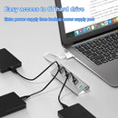 USB 3.0 HUB 7Ports Aluminum High Speed Splitter OTG Adapter USB C Docking Station Multiple Port for MacBook Computer Accessories