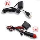 5M Universal Auto-Innenbeleuchtung, weißer LED-Streifen, Dekoration, Girlande und Drahtseilrohr, flexible Neonlichter mit USB-Anschluss