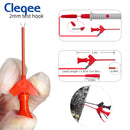 Cleqee P1503 Series Multimeter-Messleitungssatz mit austauschbarer Nadelprüfspitze, 4mm-Bananenstecker, Krokodilklemme, SMD-Testkabel