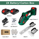 Gisam 2 in 1 Electric Hedge Trimmer 20000rpm Handheld Household Lawn Mower Garden Scissors Power Tool For Makita 18V Battery Pin