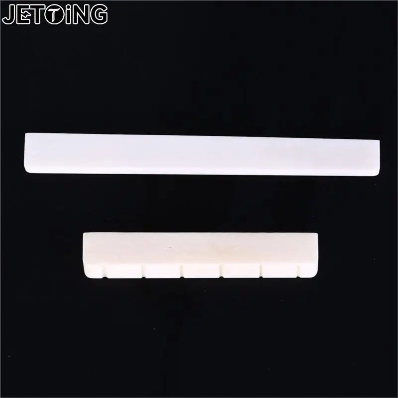 Buffalo Bone Guitar Bridge Nut Saddle for 6 String Classical Guitar White Musical Stringed Instrument Guitar Parts Accessories