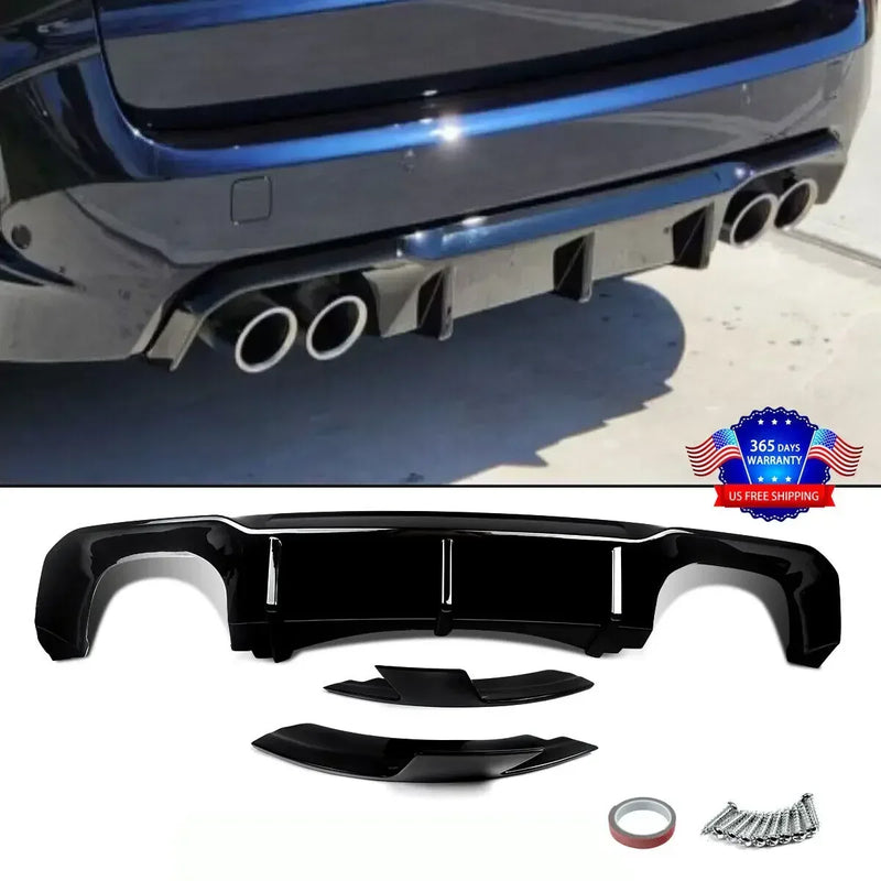 For 2014-18 BMW F85 X5M M Sport SUV Body Kits Front+Rear Lip Side Skirt Spoiler
