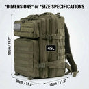 The Fieldcraft | 45L MOLLE Tactical Rucksack