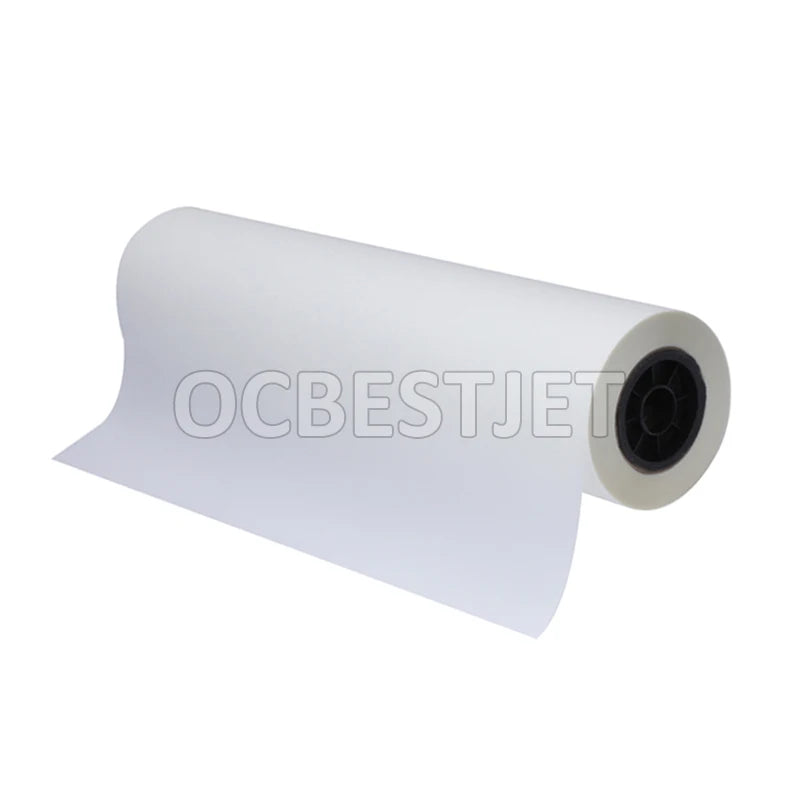 33cm*100m A3+ Roll DTF PET Transfer Film 75 Micron For Direct Transfer Film Printing For Epson L1800 L805 I3200 XP600 1390 head