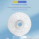 3.9/4.9/6.2 Inch 3000/4000/5000K Ceiling Fan Light Retrofit Kit Ceiling Flush Light Replacement Panel Pendant Light Round Panel