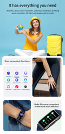 LIGE Fashion Smart Bracelet Women Smartwatch Men Heart Rate Monitor Waterproof Sports Fitness Ladies Smart Watch For Android IOS