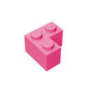 Gobricks 10Pcs Brick 2357 Brick 2 X 2 Corner Compatible MOC Bricks Blocks Assmble Building Blocks Particle Educational Kids Toy