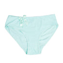 Women's Briefs Appare Mid Waist Cozy Solid Bow Women Cotton Panties Underwear for Women Plus Size 2xl 3xl 4xl 6 pcs/lot