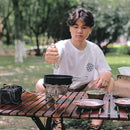 Salt Grinder Pepper Mill Stainless Steel Thumb Push Pepper Spices Grinder Transparent Built-in Spring Kitchen Tool Accessories