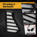 Car LED Front Bumper Daytime Running Light  For Toyota Tacoma 2024 Start-up Animation DRL Fog Lamp White Yellow Turn Signal Lamp