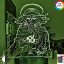 Danganronpa Led Night Light Kokichi Oma Lamp for Home Decoration Child Gift Danganronpa Acrylic Table Lamp Kokichi Oma