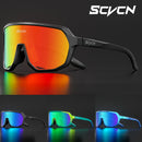 SCVCN Cycling Glasses UV400 Photochromic Sunglasses Men Sun Mountain Bike Road Bicycle Eyewear Sports Running MTB Cycle Gogg