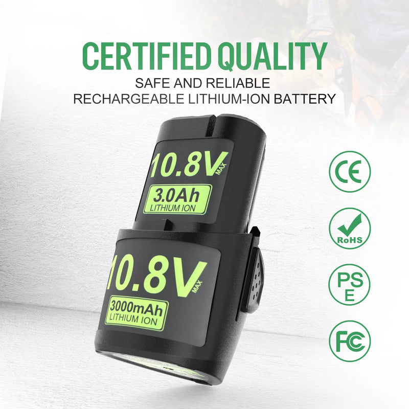 Dreamdash 10.8V 3000mAh Lithium-Ion Battery Compatible For STIHL GTA 26 /SEA 20/HSA 26/AS2 10.8V Battery Power Tools