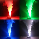 1500W Fog Smoke Machine DMX RGB 24LED Stage Light Effect Remote Vertical Sprayer