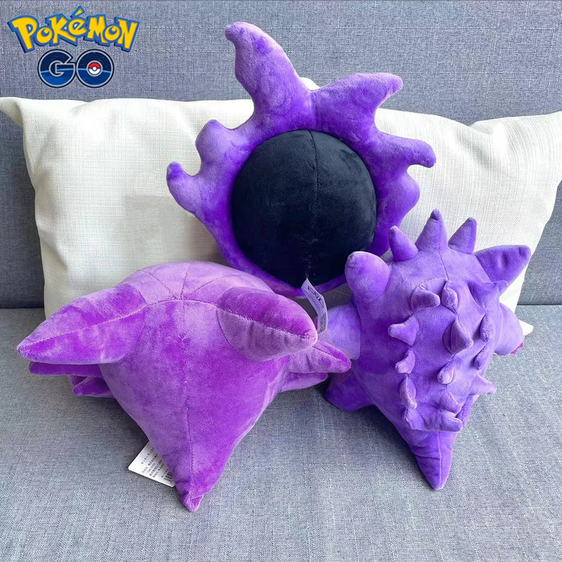 25-30cm Ghost Pokemon Gastly Haunter Gengar Plush Toy Anime Gengar Gastly Halloween Decor Doll Cartoon Animal Pillow Kids Gifts