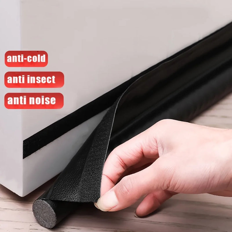 Adjustable Door Bottom Seal Strip Weatherstrip Under Door Draft Stoppers Anti-Cold Windproof Gaps Blocker House Acoustic Foam