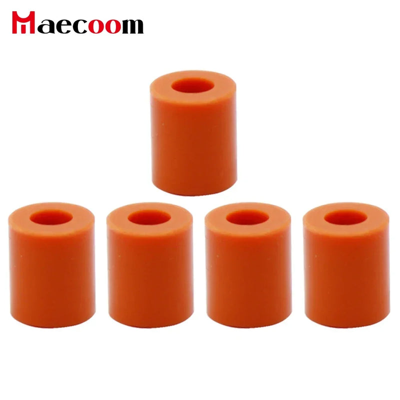 4Ppcs High Temperature Silicone Solid Spacer Hot Bed Leveling Column 12/16/18/26mm For CR-10 CR10S Ender-3 3D Printer Parts