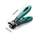 The Iron Grip | Anti-Splash Wide-Jaw Stainless Nail Clipper