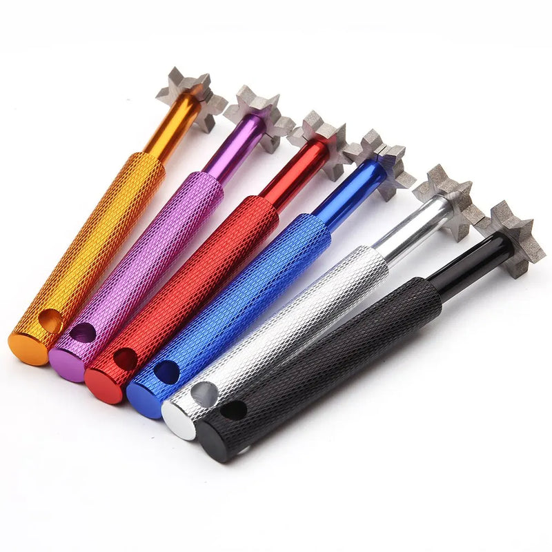 Golf Accessories Golf Groove Tool Golf Iron Wedge Club Groove Sharpener Cleaner Golf Club Clear Tool V U Blade 6 color