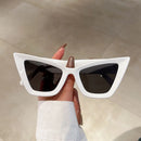 New Women Cat Eye Sunglasses Vintage Women's UV Protection Shades Eyewear Men Brand Designer Sun Glasses UV400 Oculos De Sol