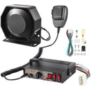 SucceBuy Polizeisirenen 200W Auto-Warnalarm Handmikrofon Lichtsteuerungsschalter Elektronik für Notfälle Auto-Feuerwehrfahrzeug