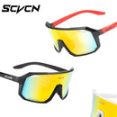 SCVCN Men Sunglasses Polarized Cycling Glasses Sun Glasses for Driving Fishing MTB Goggles Woman Bike Bicycle Cycle Eyewear
