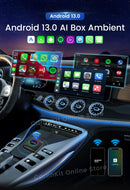 The LinkBox | Android 13 Car TV Box 8+128GB with Wireless CarPlay & Android Auto