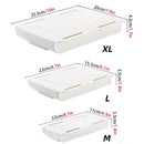 Hidden Drawer Organizer Self-Adhesive Desktop Small Drawer Cabinet Under Table Hidden Drawer Office Home Storage Tools