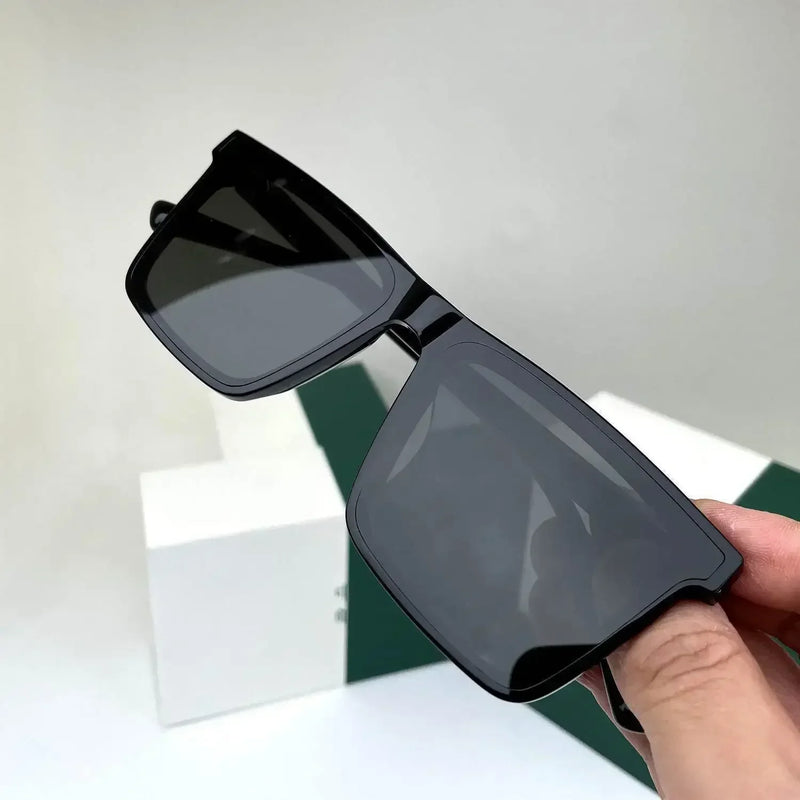 Men's Business Driving Square Acetate Windproof Shades Sunglasses Retro Sunglasses Outdoor Men's Sunglasses