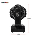 Beam 18x12W RGBW LED Stepless Rotating Angle Moving Head Light DJ Disco Bar Ballroom Party Stage Effect Light