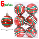 The Solstice Set | Hand-Painted 6cm Christmas Baubles