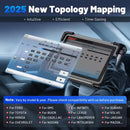 Vident iSmart800Pro BT Car Scanner All System Diagnosis 40 Reset Function OBDII Full Function Key Fob Programming