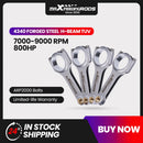 4pcs Racing 4340 H Beam Connecting Rod Con Rods Conrod for Volvo B230 ARP Bolts