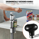 SucceBuy Manual Can Opener Commercial Table Opener with Base Heavy Duty Can Opener Adjustable Height Opener For Cans