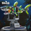 747+PCS Mech Series Shark Kit Marine Animal Technology Model Brick Birthday Gift Toy Adult Christmas Easter Festive Gift Giving