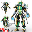 New Skibidi Toileted Action Figures Building Blocks Titan Drill Man Speakerman TVman Model Toys for Kid Xmas Halloween Gift